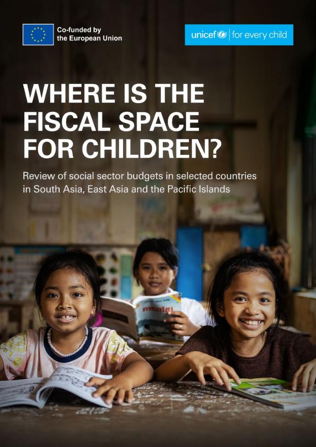 Where is the Fiscal Space for Children?: Review of Social Sector Budgets in Selected Countries in South Asia, East Asia and the Pacific Islands 이미지