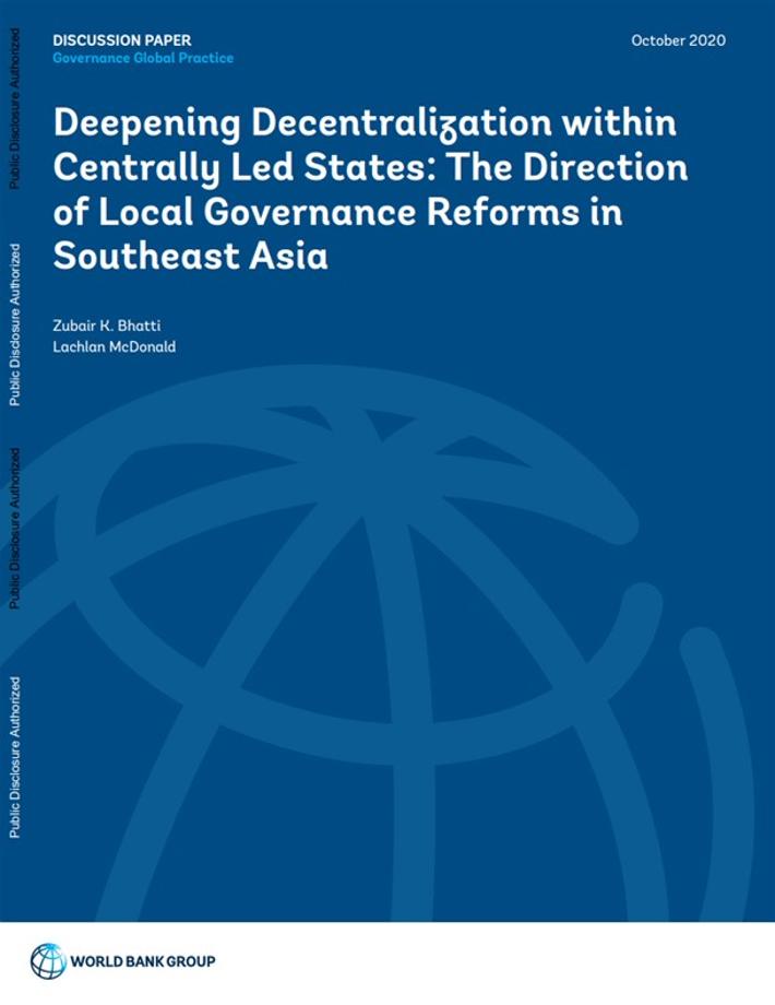 Deepening Decentralization within Centrally Led States: The Direction of Local Governance Reforms in Southeast Asia 이미지